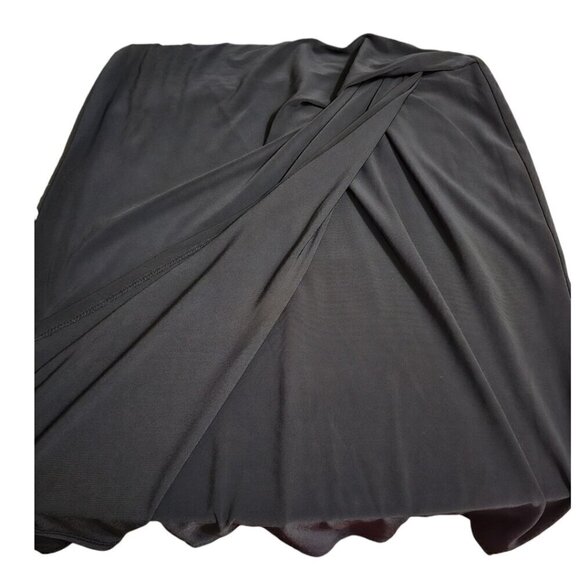 Ralph Lauren Black All Occasions Sleeveless Ruched Sheath Dress Sz 2 - Picture 8 of 8